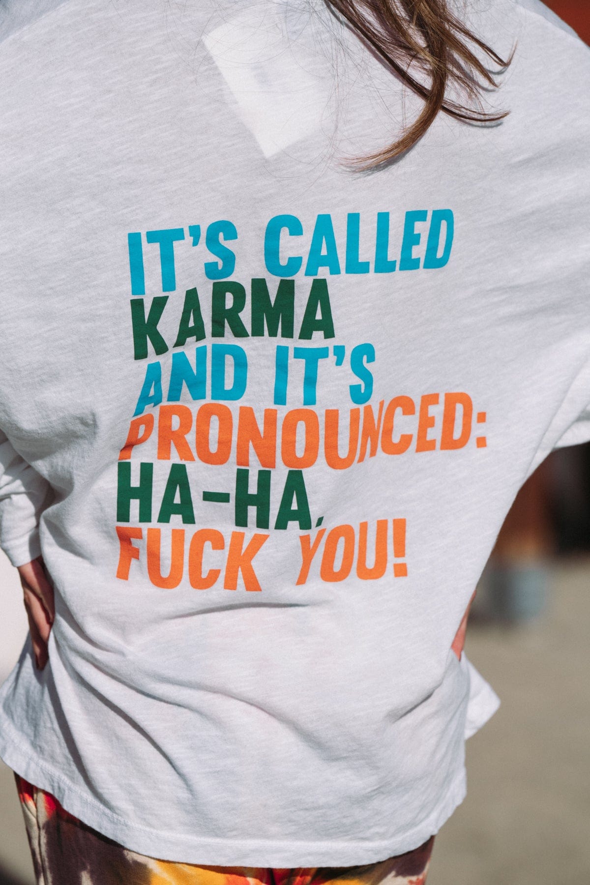 Chantal B T-Shirt Karma Blanc