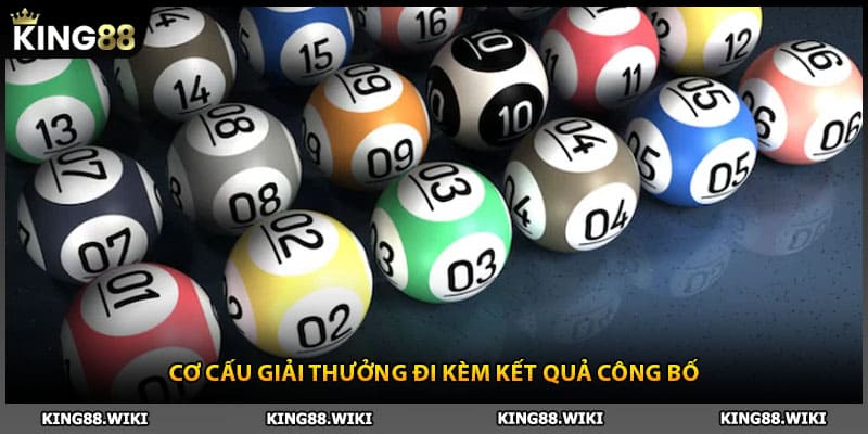 Cơ cấu giải thưởng đi kèm kết quả xổ số hôm nay cực chuẩn